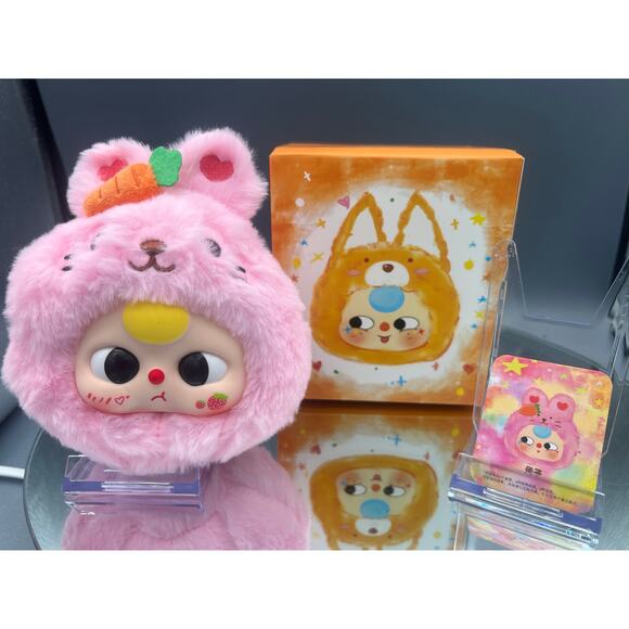 Baby Three First Generation Plush Doll CONFIRMED Rabbit - Picture 1 of 8